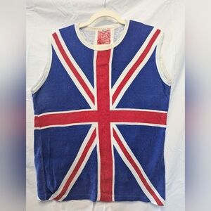 Vintage Union Jack Sleeveless Top